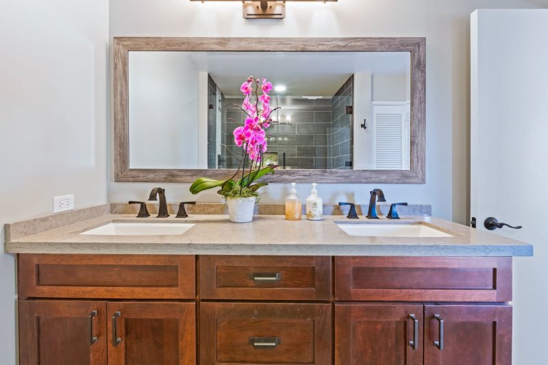 Bathroom in a My Maui rental