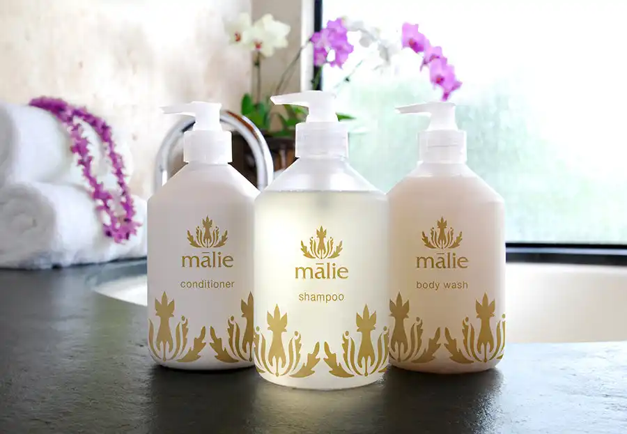 Malie organic Hawaiian bath and spa products